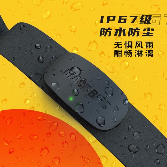 黑鸟Blackbird 双模心率胸带支持蓝牙ANT+户外骑行运动健身跑步