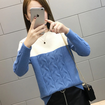 Lady Sweater Womens Winter Thickened Spring Autumn Dress 2022 New Foreign Gas Loot Outside Wearing Undershirt Woman Spring Autumn 100 lap