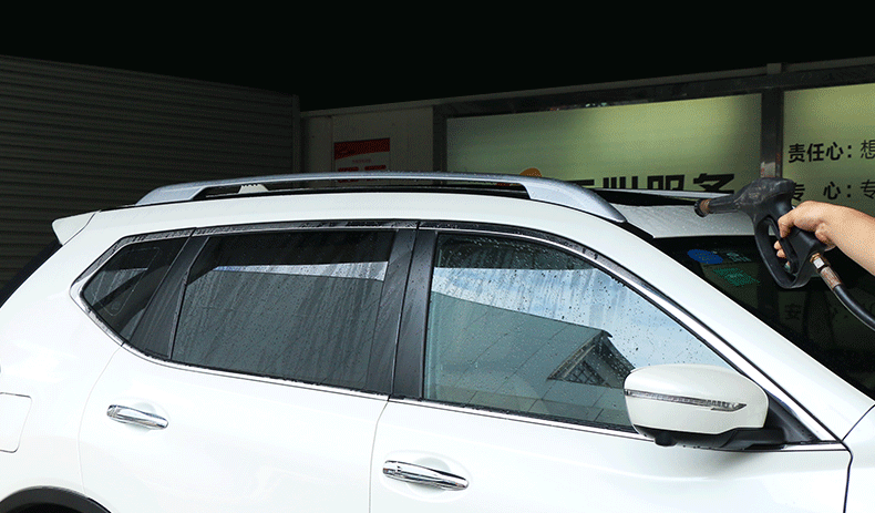 Dành riêng cho xe giá đỡ hành lý thanh ngang Nissan 2017 Qijun mới nguyên bản mui xe 2018 phụ kiện sửa đổi Qijun - Roof Rack để đồ trên nóc xe