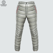 Ciel Stone Pants Extérieur Ultra Légère Vêtements Pants Warm Windproof Goose Down Inside And Outside Wearing 800 Pantalon de pendentifs z321