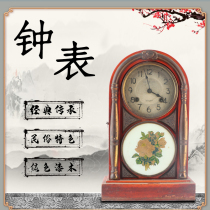 民国时期老钟表老座钟怀旧老挂钟收藏古董民国老东西旧货摆件