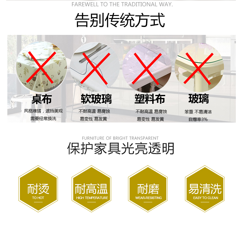 màn hình tivi sony Nội thất phim trong suốt bảo vệ phim kính cường lực bàn cà phê gỗ rắn sơn bàn phim đá cẩm thạch TV tủ dán - TV tivi 85 inch