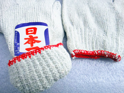 800G Japan one cotton yarn glove cotton thread working operation Lauprotect price coarse yarn abrasion resistant pure cotton