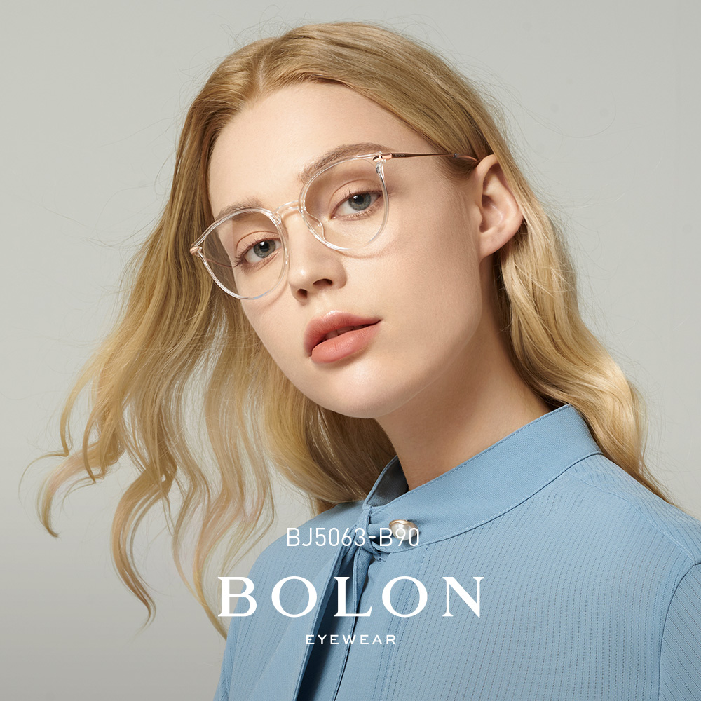 BOLON Tyrant 2022 New Optic Mirror Female Cat Eye Anti-Blue Light Myopia TREND GLASSES BJ5063