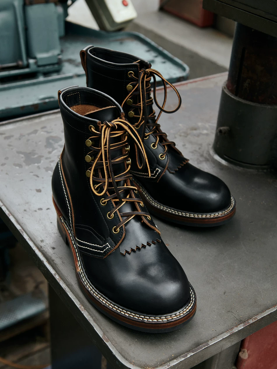 Плотникские сапоги-лесоруба в стиле Американский ретро без шва с битами Martin Boots