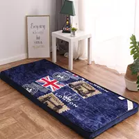 1.8m 1,5m đôi nệm pad futon nệm sinh viên ký túc xá con đơn 0,9 m 1,2 m gấp tatami - Nệm nệm mút