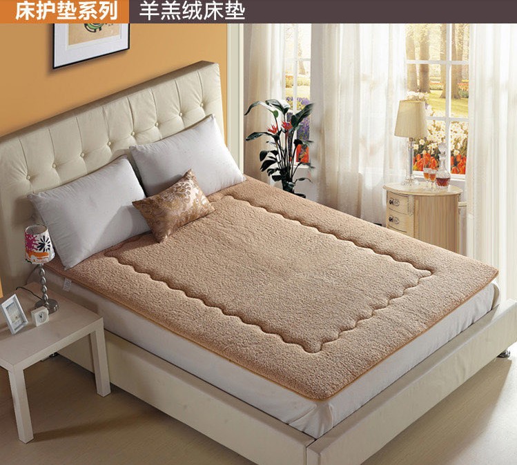 Nệm nệm trẻ ký túc xá sinh viên độc thân giường ngủ 1.2 Mega 0.9m dày pad là có thể gập lại 1.0m - Nệm giá đệm everon