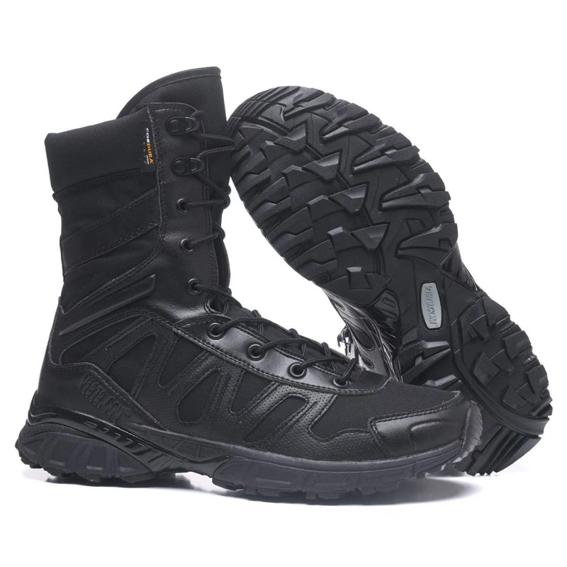 V1979 COM spring and summer outdoor ultra-light breathable combat boots tactical boots men's and women's high-barrel combat training shoes hiking boots