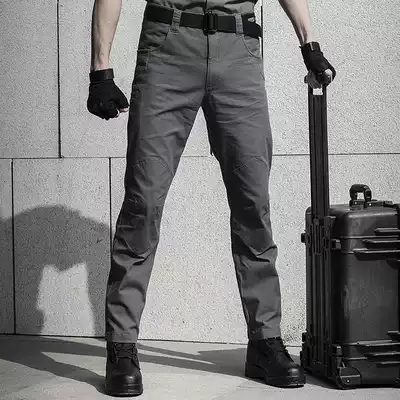 High Stretch Slim tactical trousers men's special forces combat pants training pants multi-pocket wear-resistant overalls casual pants