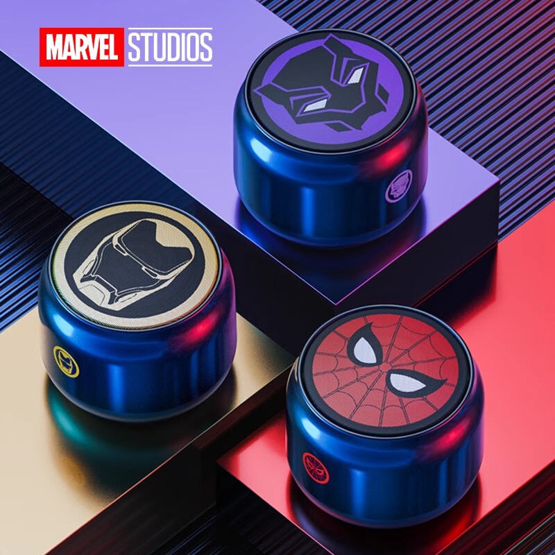 Marvel Co-Branded Spider-Man Bluetooth Speaker Birthday Gift for Boys and Brothers, Practical Small Mini Speaker
