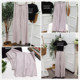 Summer Self-Retained Comfortable and Cool Lace-Up Elastic Waist Texture Light Oxygen Cool Pants 532