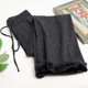 Free Shipping Autumn and Winter Thickened Slimming and Height-Enhancing Fine Velvet Flared Wide-Leg Pants 819