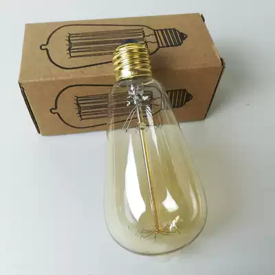 Good store service, enthusiastic boss, Edison LED light bulb, diverse personality, tungsten wire retro industrial scenery source
