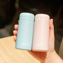  Mini thermos womens portable small pocket water cup 200 small cup Summer small capacity water bottle 150ml