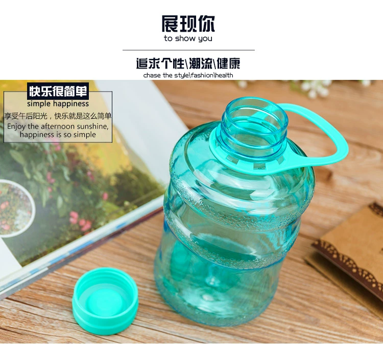 Mini cup xô nhỏ Hàn Quốc xu hướng sáng tạo cốc nước tươi chai nước nhựa cốc nữ sinh viên dễ thương chai nước bình nấu nước giữ nhiệt
