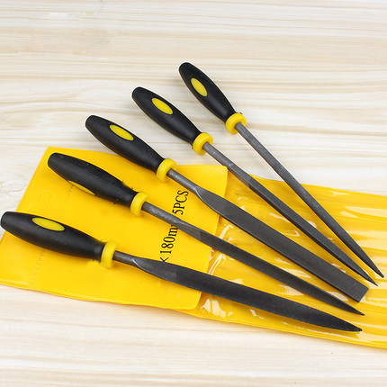 File steel file set metal woodworking grinding tool small contup knife triangle semicircle mini plastic file