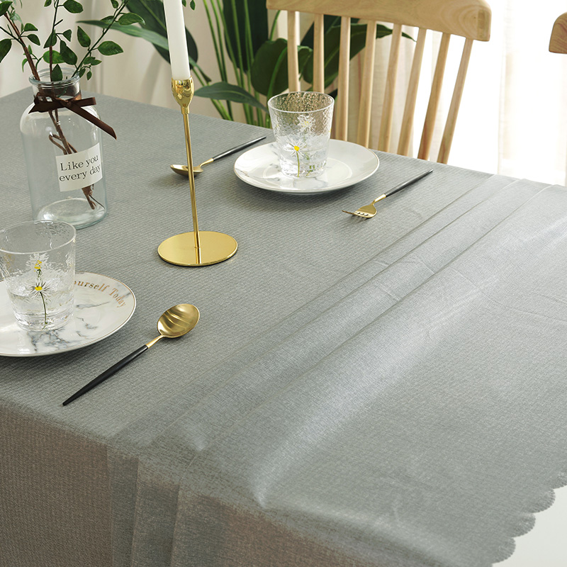Bắc Âu ins solid màu nhỏ tươi cotton và khăn trải bàn khăn trải bàn in vải phòng khách bàn cà phê khăn trải bàn chống thấm dầu chống ớt - Khăn trải bàn mẫu khăn trải bàn đám cưới đẹp