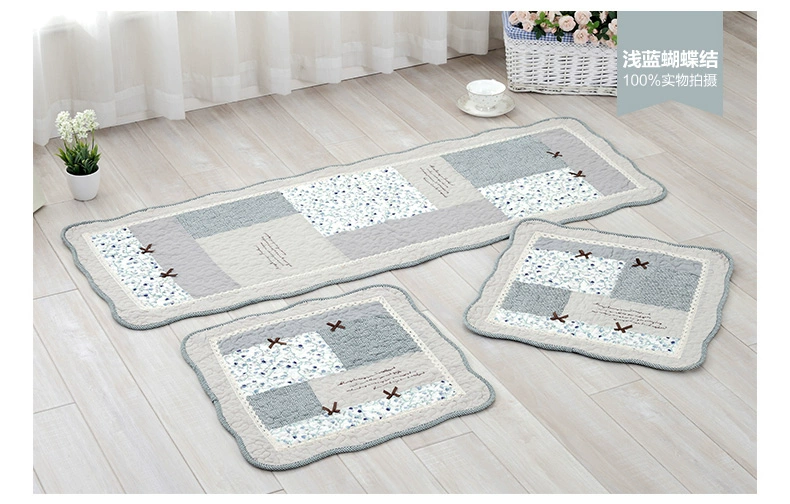 Đặc biệt mùa hè bông xe ghế ngồi xe bốn mùa pad phổ quát dễ thương vườn vải ba mảnh - Ghế đệm / đệm Sofa nệm lót ghế