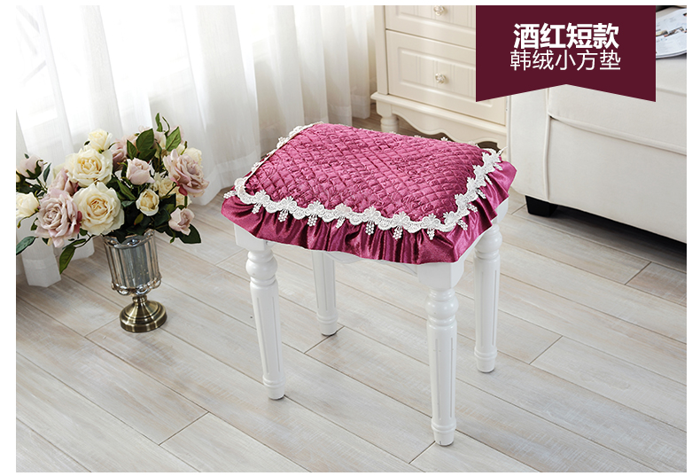 Chống trượt pad dày nhỏ phân vuông phân đệm vuông đệm sang trọng đệm piano sinh viên băng ghế dự bị tủ quần áo - Ghế đệm / đệm Sofa nệm sofa rời