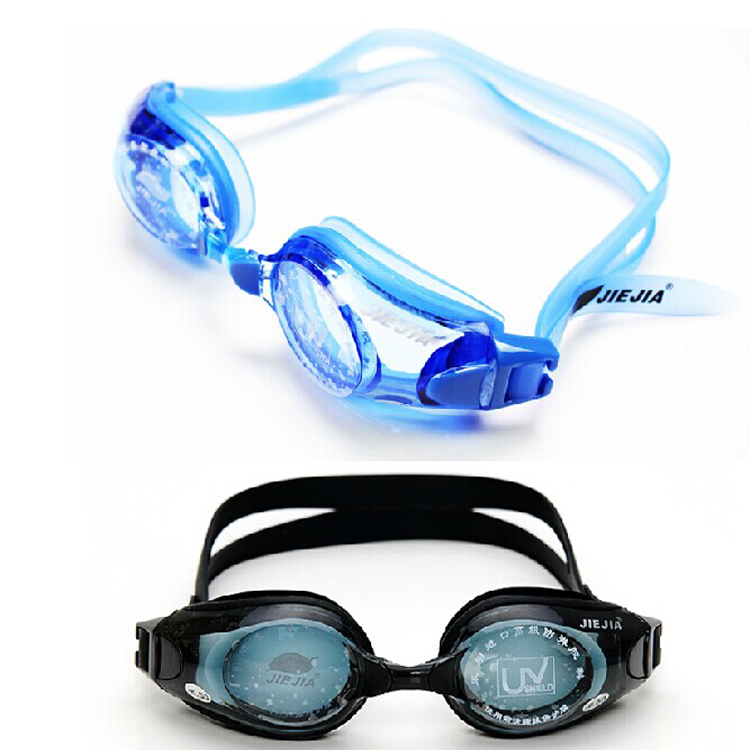 Anti-fog waterproof myopia swimming goggles 150-900 degrees height number unisex swimming goggles left and right eye can be adjusted