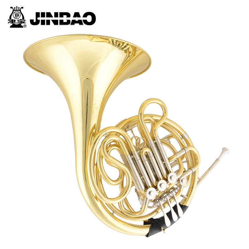 Zinbao Four key double row round number JBFH-601 F Bb French number professional band stage playing musical instrument