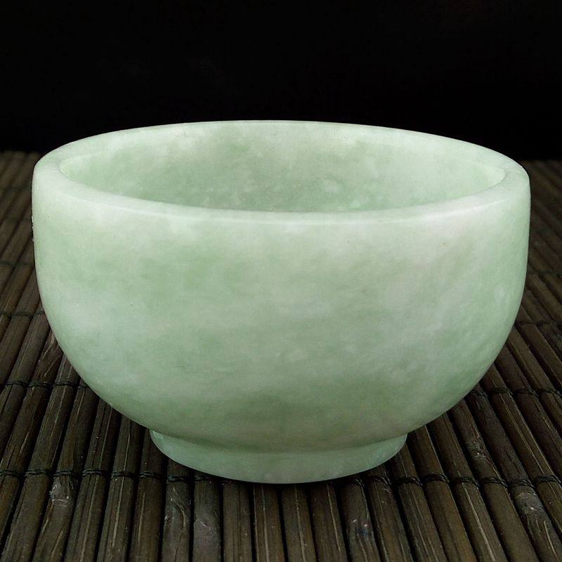 Pure natural Guizhou Cuiyu tea cup Jade jade cup Kung Fu tea cup tea cup small wine cup small jade cup