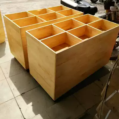 Supermarket dried fruit shelf dried fruit display rack Miscellaneous grain display rack candy container bulk container dried fruit cabinet wooden display rack