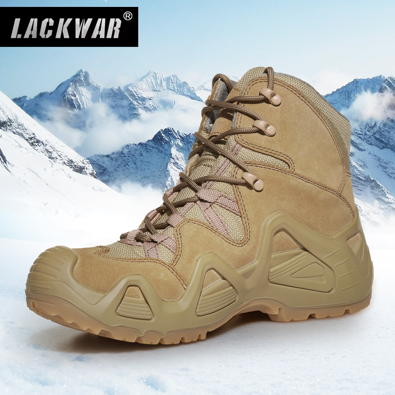 mens tan walking boots