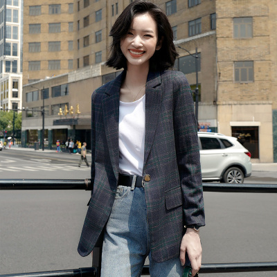 taobao agent Fashionable retro classic suit jacket, 2020, Korean style, internet celebrity