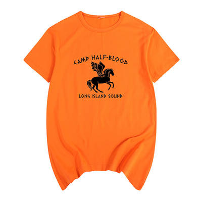 Camp Half Blood Men's and women's Teen Novel Short-sleeved T-shirt
