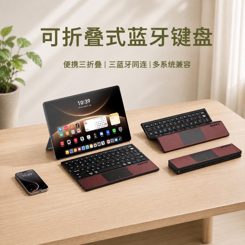 Lake Mana Wireless Bluetooth 70% off Stack Silent Touch Keyboard Is Suitable for Apple iPad, Harmonyos, Xiaomi, Vivo Tablets, Phones, Laptops, Universal High-End Business Leather Case, Lightweight and Portable Lake Mana Wireless Bluetooth 70% off Stack Silent Touch Keyboard Is Suitable for Apple iPad, Harmonyos, Xiaomi, Vivo Tablets, Phones, Laptops, Universal High-End Business Leather Case, Lightweight and Portable
