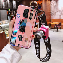 Mituo Huawei mate8 mobile phone shell net red camera mate9 blue light wristband mate10 with lanyard halter neck mate20 personality pro all-inclusive fall-proof mate20x couple
