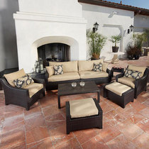 Rattan sofa outdoor leisure lazy sofa balcony courtyard lounge chair cafe art high-end rattan chair sofa combination