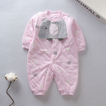 Special clearance No return No change Baby padded warm cotton coat Cotton clothing thickened autumn and winter spring baby winter clothing