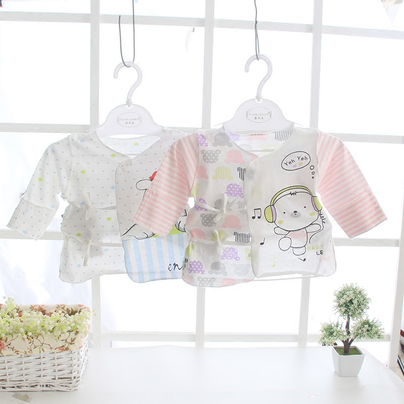 Special price clearance not to be reborn newborn monk to serve pure cotton baby xia thin underwear without bone and half back clothes