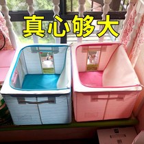 Household king-size packing bag storage box Clothes storage box Fabric baby student storage zipper collection toy