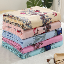 Summer pure cotton national single bed single coarse cloth by single retro old nostalgic old Shanghai kang single single piece double single
