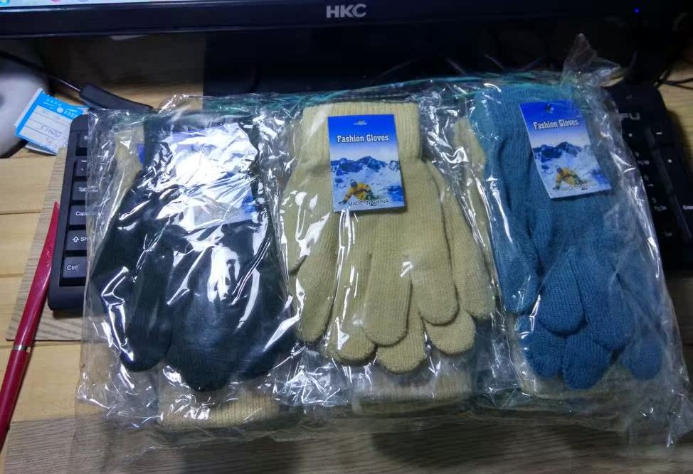 Gants pour homme en de laine - Ref 2781791 Image 22