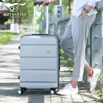 Seven wolves luggage female Small 24 suitcase male trolley case 2021 New 20 inch boarding box password box