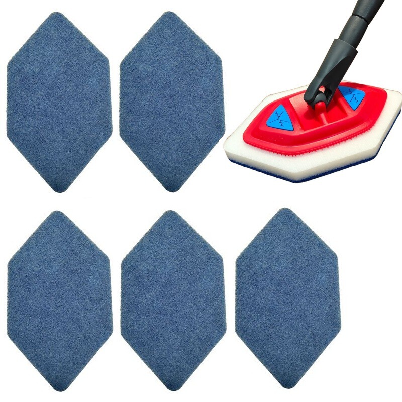 Suitable for Vileda Bathroom Magic Brush Mop Replacement Head Bath Magic Sponge Scouring Pad Suitable for Vileda Bathroom Magic Brush Mop Replacement Head Bath Magic Sponge Scouring Pad