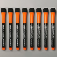 Магнитная доска для ручки оранжевая/8 поддержка