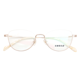 Оправа для очков «кошачий глаз», нижняя половина оправы, титановая оправа для очков для близорукости