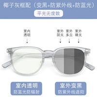 [Без степени] Кокосово-серая рамка + чернение анти-синего света и анти-УФ-листа