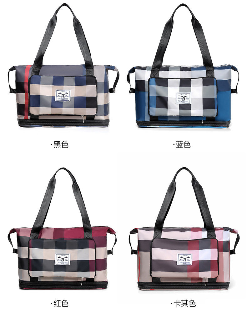 Вместительная и большая портативная сумка для путешествий, сумка через плечо с разделителями, водонепроницаемый чемодан murduras 