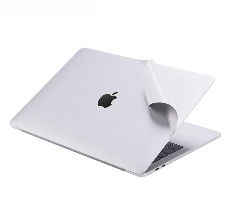 Silver Space Gray Full Body Guard Stickers Skin For Macbook Pro 13 13 3 15 19 Ebay