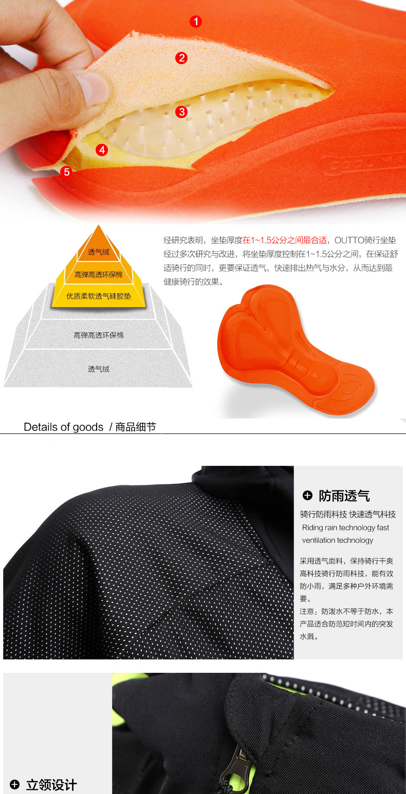 Vêtement cyclisme mixte KINGSIR - Ref 2217661 Image 19