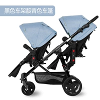 Черная рама 靛 голубой навес