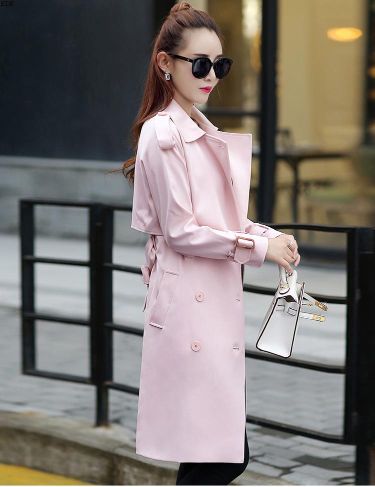 Trench pour femme JEDE en Polyester en Polyester - Ref 3227362 Image 14