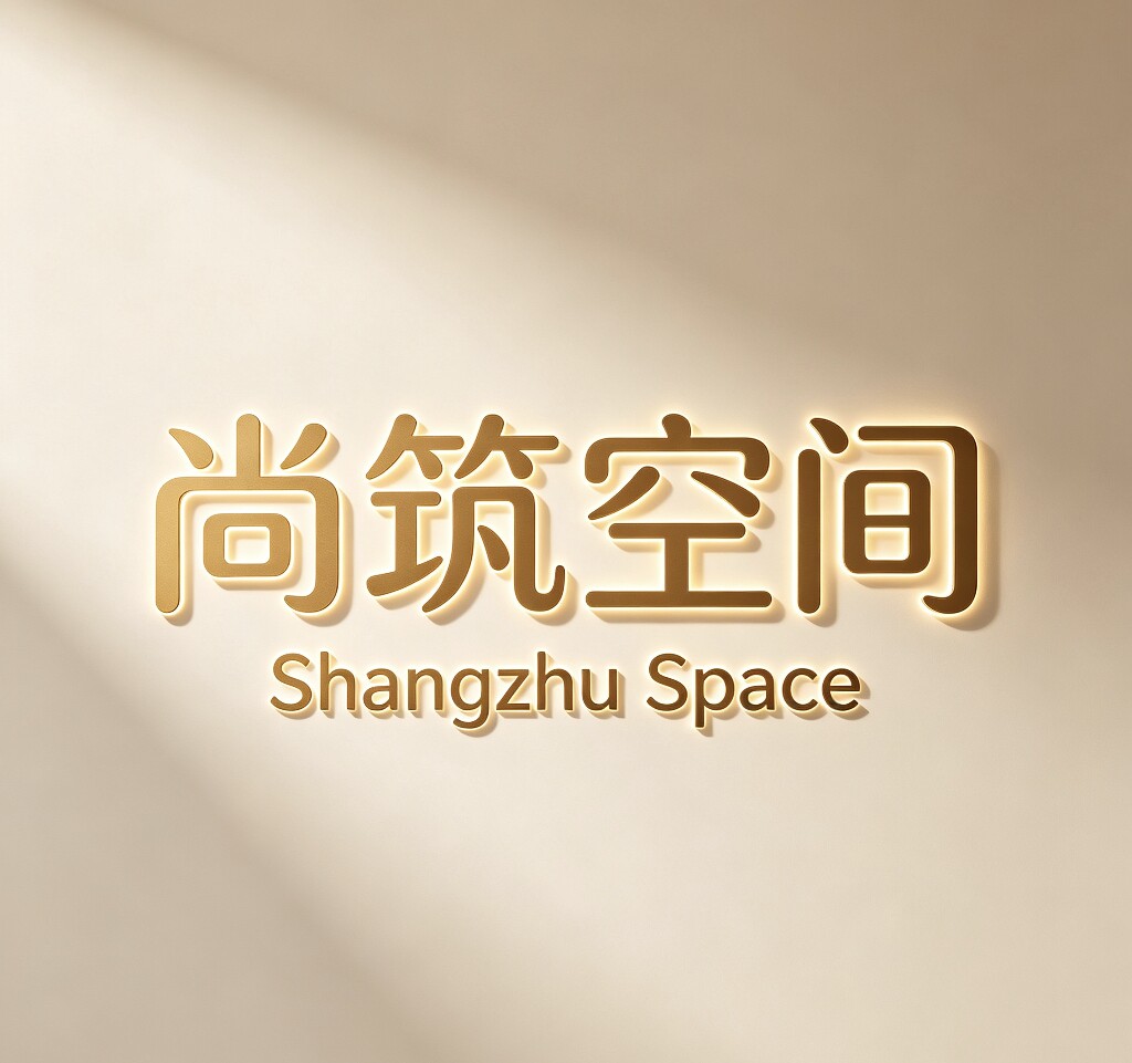 尚筑空间工程灯饰的LOGO