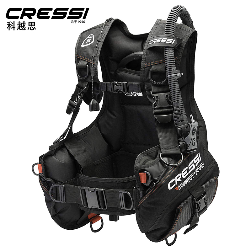 Italy CRESSI START PRO Diving BCD Buoyancy Adjustment Controller Diving Equipment Buoyancy Vest